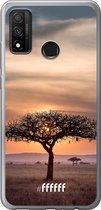 Huawei P Smart (2020) Hoesje Transparant TPU Case - Tanzania #ffffff