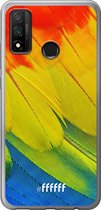 Huawei P Smart (2020) Hoesje Transparant TPU Case - Macaw Hues #ffffff