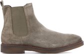 Stefano Lauran Mannen Suède   Chelsea boots / Laarzen / Herenschoenen S3007 - Beige - Maat 45