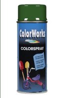 Colorworks Colorspray - Hoogglans - 400 ml - Bladgroen