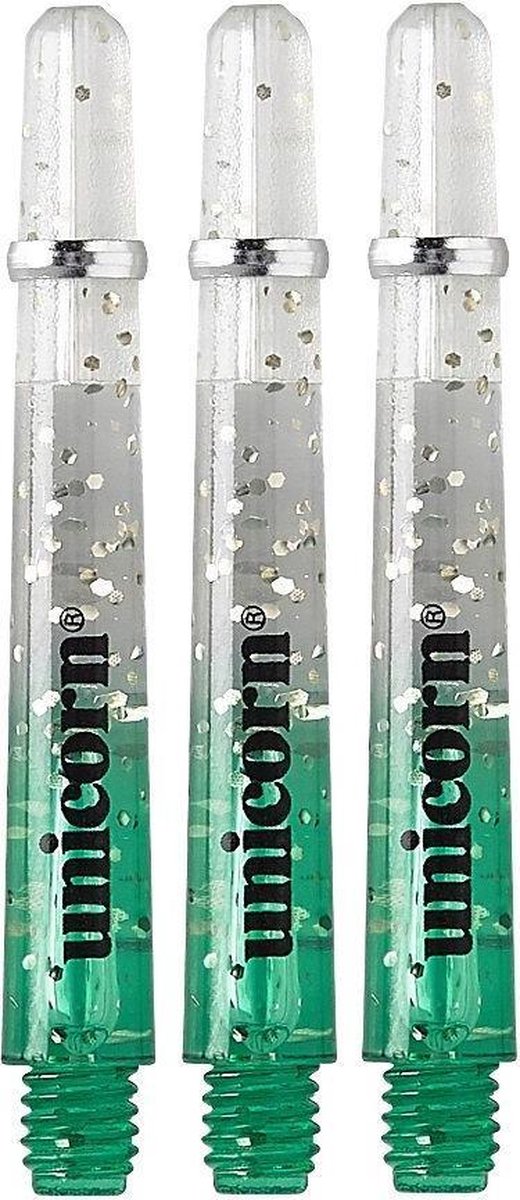 Unicorn Gripper 4 Two-Tone Green - Dart Shafts Ultra Short