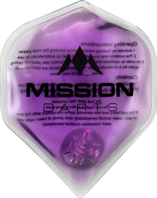 Thumbnail van een extra afbeelding van het spel Mission Flux Luxury Hand Warmer - Herbruikbaar - Clear