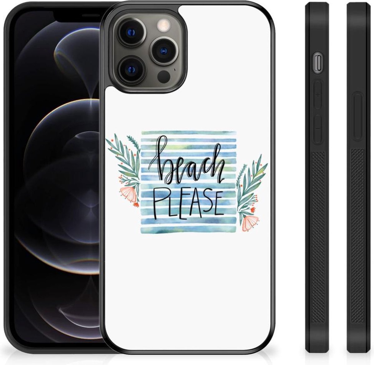 iPhone 12 Pro Max Bumper Hoesje Boho Beach