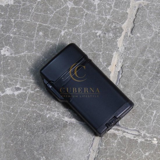 Double jet sigarenaansteker - Jet flame aansteker voor sigaren