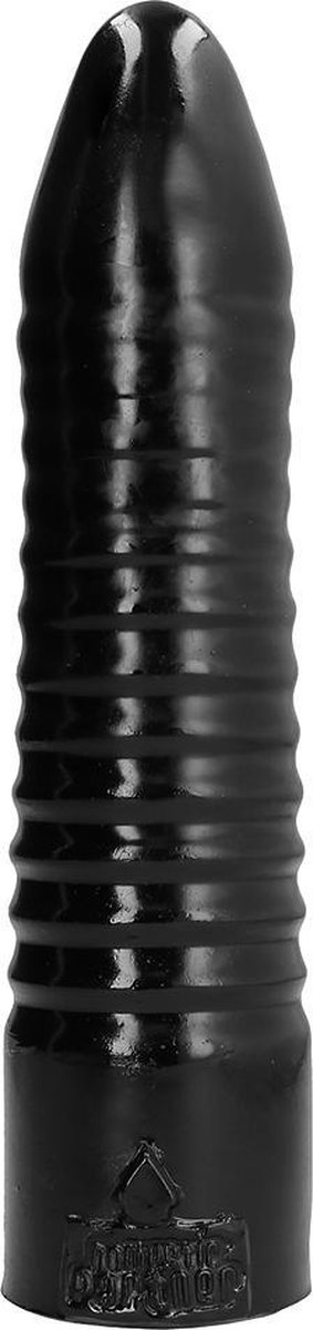 Goedkoopste Domestic Partner Buttplug/anaaldildo Deep Impact zwart - 31 cm