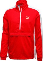 Puma Sportjack T7 Bboy Heren Polyester/nylon Rood/wit Maat M