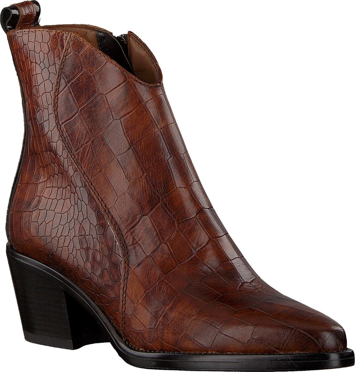 Omoda Dames Enkellaarsjes 760202 Bruin Maat 42 Omoda Dames Enkellaarsjes 760202 Bruin Maat 42