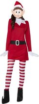 Kerst & Oud & Nieuw Kostuum | Rebelse Kerst Elfie | Vrouw | Small | Kerst | Verkleedkleding