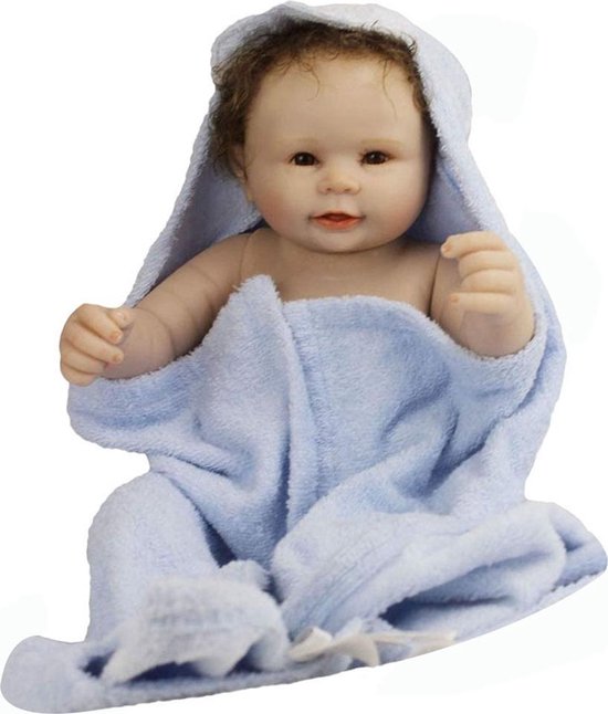 Baymate 50 cm Babypop Realistische Baby Simulatiepoppen Volledig Siliconen  Vinyl voor... | bol.com