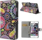 iPhone 6 6s PLUS 5.5 Hoesje Wallet Case Meteor