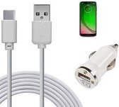 Autolader USB C Motorola Moto G7 Play