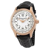 Frédérique Constant Horological Smartwatch FC-282ASB5B4 Horloge - Leer - Bruin - Ø 42 mm
