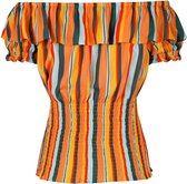 Collectif Bebe Sahara Stripe 60's Top Multi