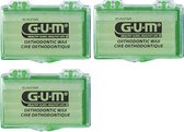 GUM Orthodontic Wax - 3 stuks - Voordeelverpakking