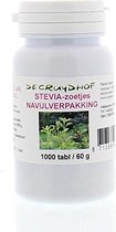 De Cruydhof Stevia extract zoetjes navulling (1000tb)