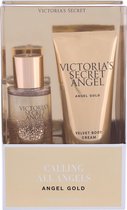 Victoria's Secret Angel Gold 2 Piece Body Mist 75ml Body Lotion 100ml