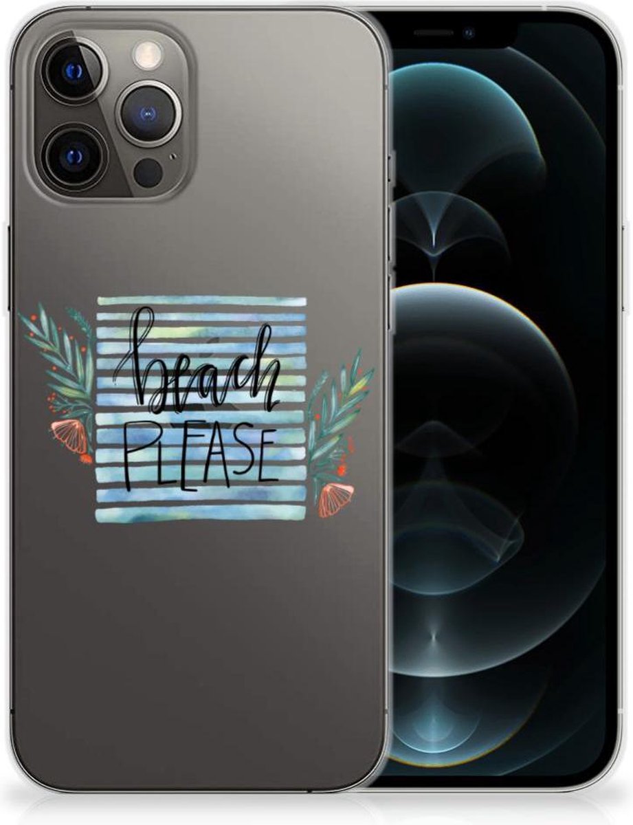 iPhone 12 Pro Max Telefoonhoesje met Naam Boho Beach