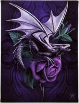 Something Different - Dragon Beauty Canvas afbeelding - Paars