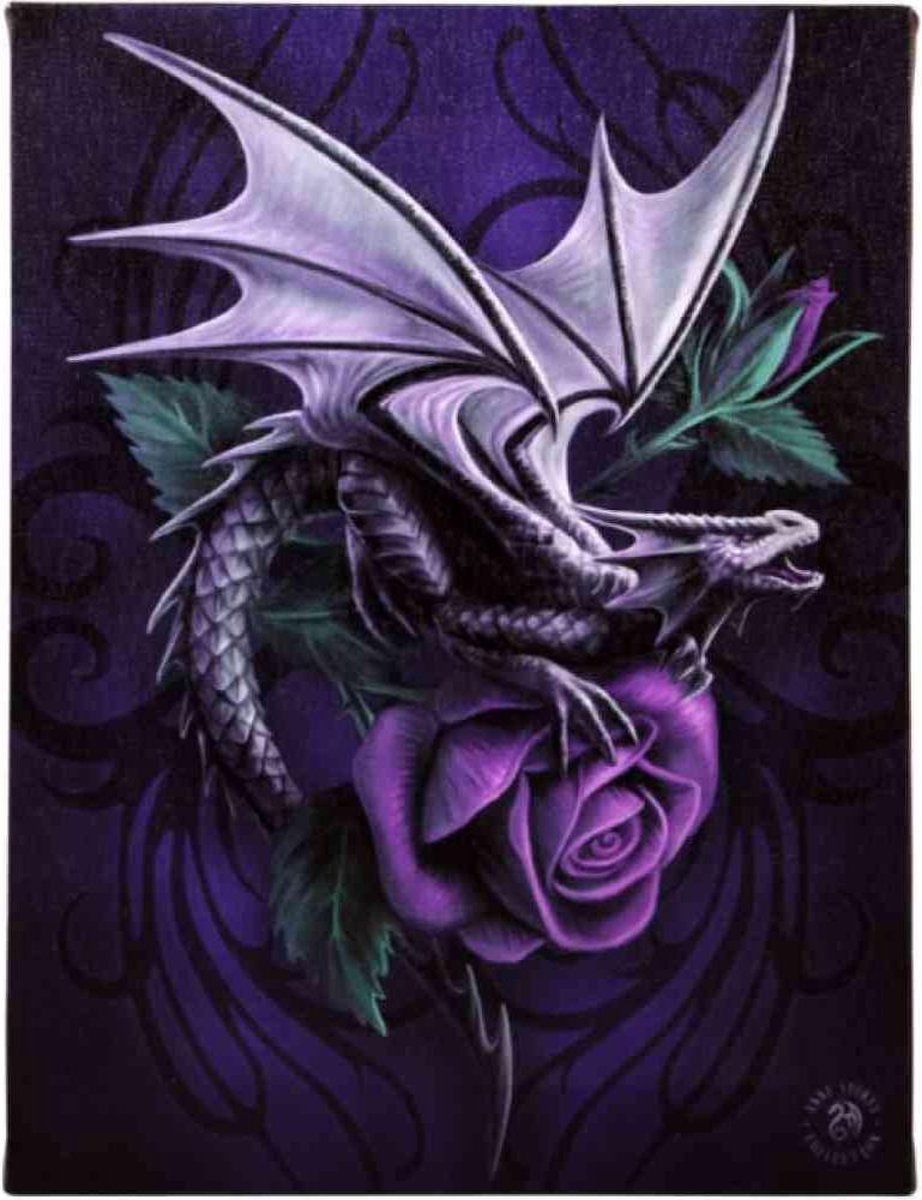 Anne Stokes - Dragon Beauty - Canvas afbeelding