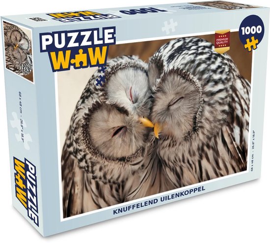 eeBoo 1000 stukjes - De fascinerende vogels van gerecycled karton - Hoogwaardige puzzel voor volwassenen - PZTBDS : Eeboo