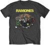 Ramones - Road To Ruin Heren T-shirt - S - Grijs