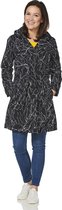 Berbel trench coat black/white-XXXL