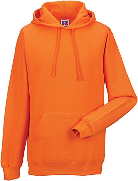 Russell Kleuren Heren Hooded Sweatshirt / Hoodie (Oranje)
