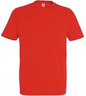 SOLS Heren Keizerlijke Zwaargewicht T-Shirt met korte mouwen (Hibiscus)