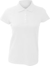 SOLS Dames/dames Prescott Poloshirt met korte mouwen Jersey Polo (Wit)