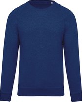 Kariban Heren Organische Raglan Sweatshirt (Oceaan Blauwe Heide)