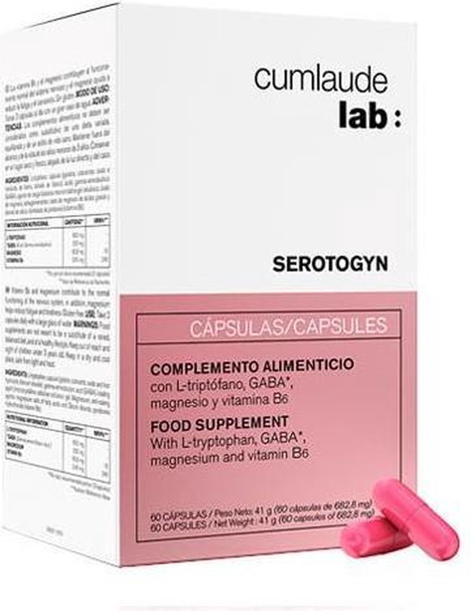 Cumlaude Lab Serotogyn Food Supplement Capsules 60 U