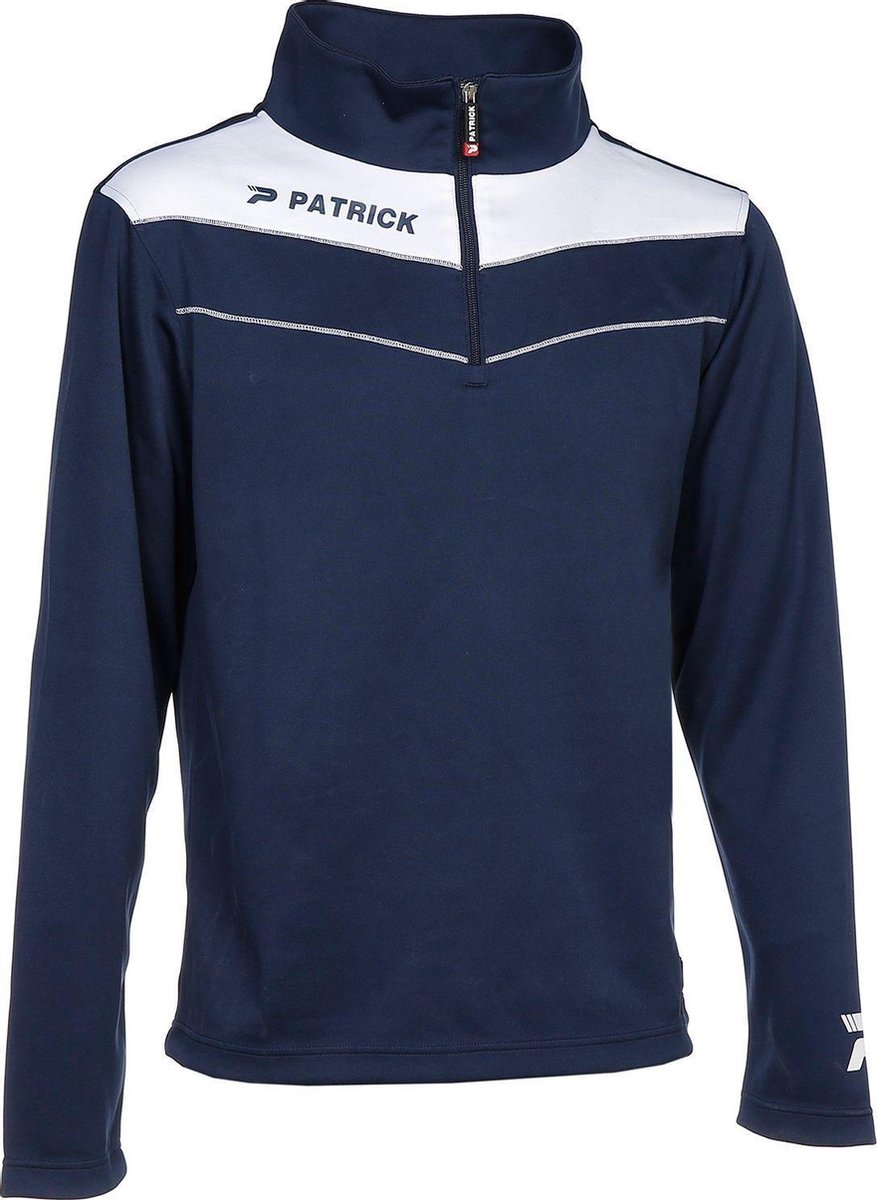 Patrick Power Ziptop - Marine / Wit | Maat: XXL