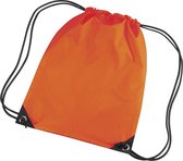 Bagbase Premium Gymsac Waterbestendige Zak (11 Liter) (Oranje)