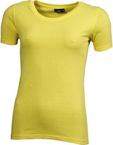 James and Nicholson Dames/dames Basic T-Shirt (Geel)