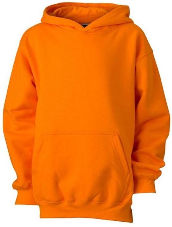 James and Nicholson Kinderen/Kinderkapjes Sweatshirt (Oranje)