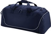 Quadra Teamkleding Jumbo Kit Duffelzak - 110 Liter (Franch Navy/Light Grey)