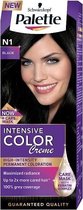 Palette - Intensive Color Creme Hair Colorant Hair Dye In Cremation N1 Black