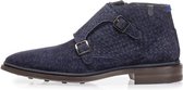Floris van Bommel Gespschoenen blauw - Maat 42