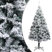Kunstkerstboom - Kerstboom - Met sneeuwvlokken - 210 cm