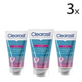 Clearasil Reinigingsgel Ultra Rapid Action Scrub Wash 150ml x3