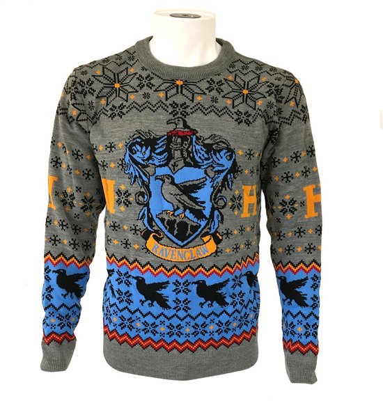 Harry Potter - Pull de Noël tricoté Serdaigle
