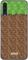 Samsung Galaxy A50s Hoesje Transparant TPU Case - Minecraft - Grass #ffffff