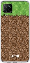 Huawei P40 Lite Hoesje Transparant TPU Case - Minecraft - Grass #ffffff