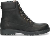 Develab Jongens Veterboots 41251 - Zwart - Maat 38