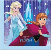 20 papieren Frozen™ servetten - Feestdecoratievoorwerp