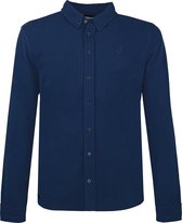 Heren Polo Blouse Bunschoten - Marine Blauw