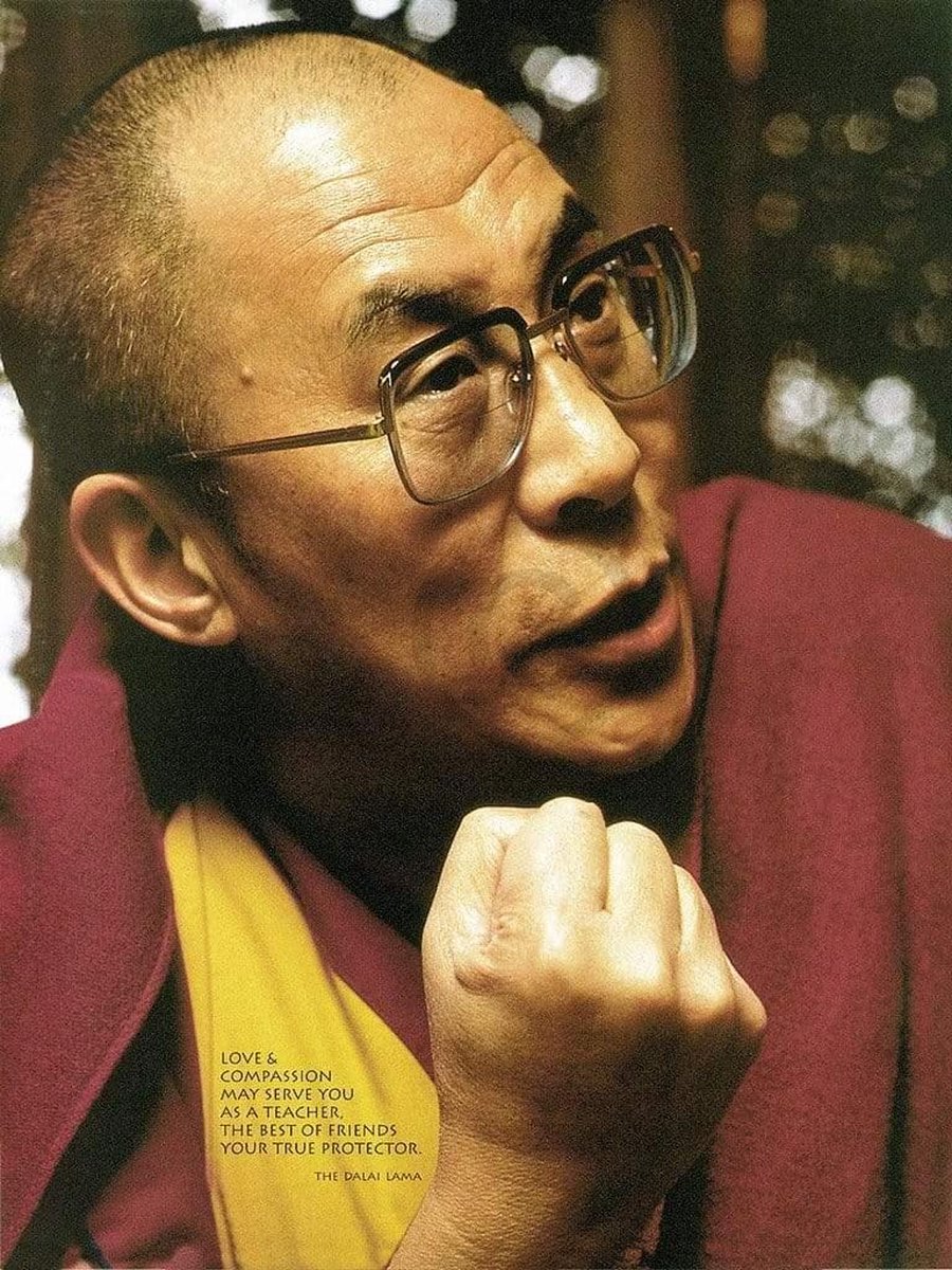 PGM Kunstdruk Liby - Dalai Lama 48x70cm Divers