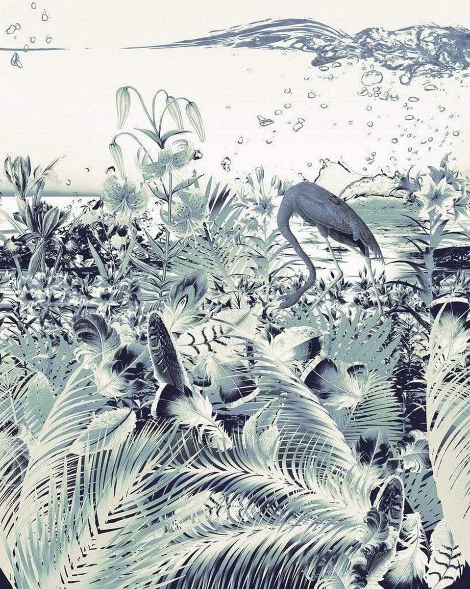 Fotobehang - Fantasia Cool 200x250cm - Vliesbehang