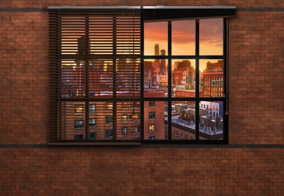 Fotobehang Brooklyn Brick