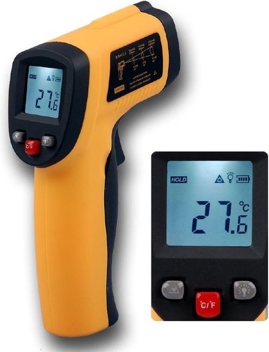 IR Thermometer -50C tot 450C | bol.com